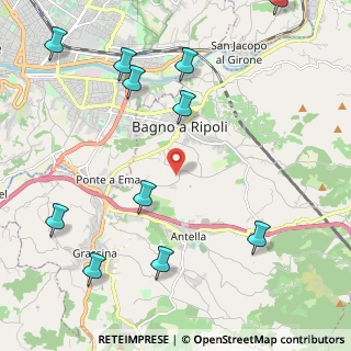 Mappa 50012 Bagno a Ripoli FI, Italia (2.86545)