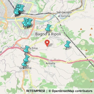 Mappa 50012 Bagno a Ripoli FI, Italia (3.22588)