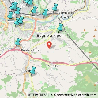 Mappa 50012 Bagno a Ripoli FI, Italia (3.76235)