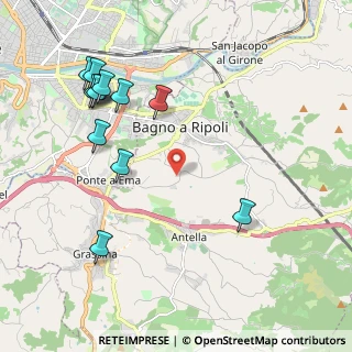Mappa 50012 Bagno a Ripoli FI, Italia (2.44833)