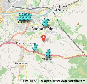 Mappa 50012 Bagno a Ripoli FI, Italia (1.92545)
