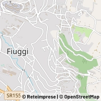 Map Fiuggi