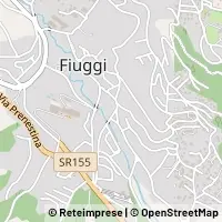 Map Fiuggi