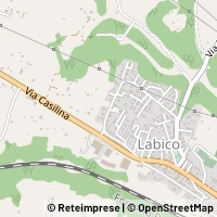 Hartă Labico