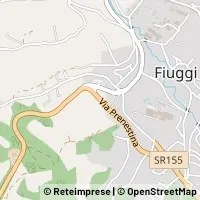 地図 Fiuggi