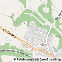 Hartă Labico