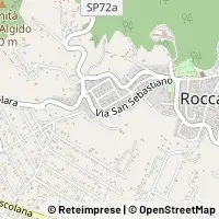 Mapa Rocca Priora