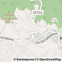 خريطة Rocca Priora