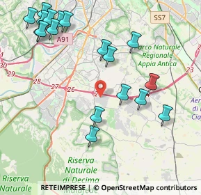 Mappa Via Lucio Lombardo Radice, 00134 Roma RM, Italia (5.205)