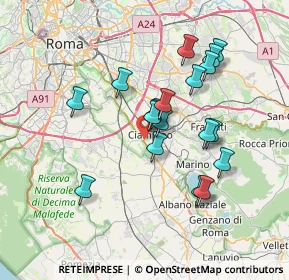 Mappa Via Mario Mameli, 00178 Roma RM, Italia (6.60632)