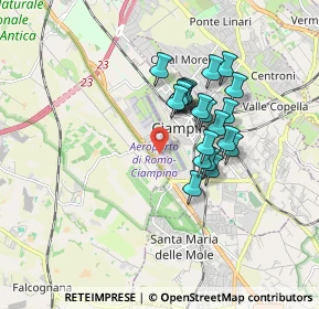 Mappa Via Mario Mameli, 00178 Roma RM, Italia (1.4575)