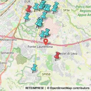 Mappa Viale Leonida Tonelli, 00134 Roma RM, Italia (2.585)