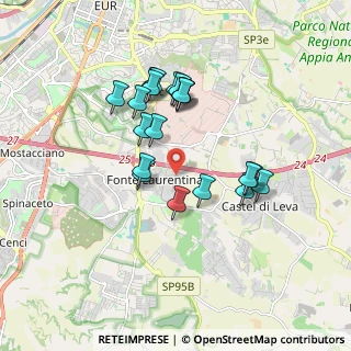 Mappa Viale Leonida Tonelli, 00134 Roma RM, Italia (1.6435)