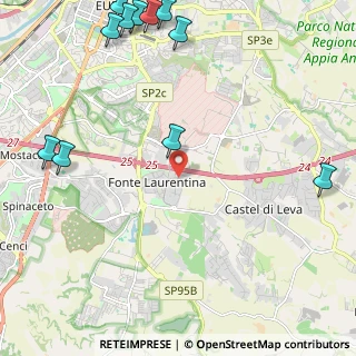 Mappa Viale Leonida Tonelli, 00134 Roma RM, Italia (3.39091)