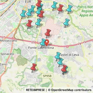Mappa Viale Leonida Tonelli, 00134 Roma RM, Italia (2.794)