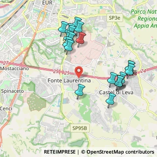 Mappa Viale Leonida Tonelli, 00134 Roma RM, Italia (2.2335)