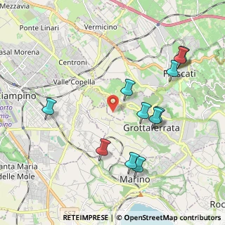 Mappa Via di Valle Marciana, 00046 Grottaferrata RM, Italia (2.23273)