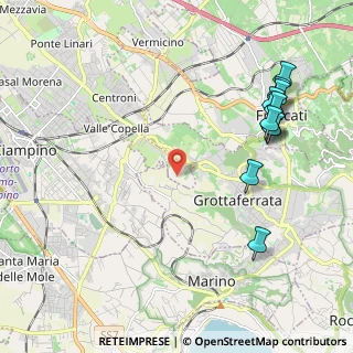 Mappa Via di Valle Marciana, 00046 Grottaferrata RM, Italia (2.67909)