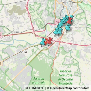 Mappa Via di Mezzocammino, 00127 Roma RM, Italia (4.08571)