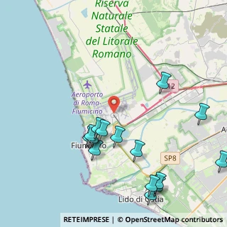 Mappa Staziona Fiumicino Aeroporto, 00054 Fiumicino RM, Italia (5.176)