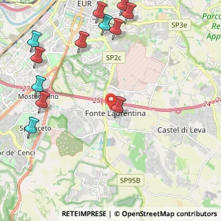 Mappa Via Edoardo Amaldi, 00134 Roma RM, Italia (3.12583)