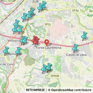 Mappa Via Edoardo Amaldi, 00134 Roma RM, Italia (2.9275)