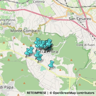 Mappa Via Garibaldi, 00079 Rocca Priora RM, Italia (0.8865)