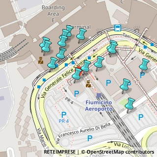 Mappa Aeroporto di Fiumicino Torre Uffici, 00054 Fiumicino RM, Italia (0.1125)