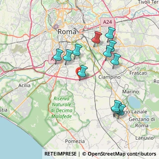 Mappa AdS Ardeatina, 00134 Roma RM, Italia (7.87667)