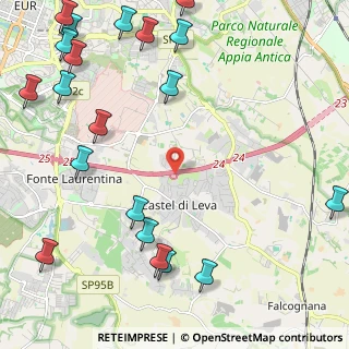 Mappa AdS Ardeatina, 00134 Roma RM, Italia (3.3615)