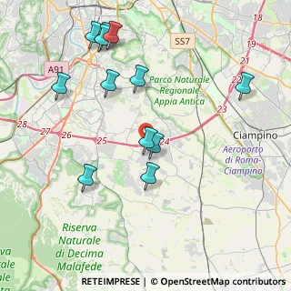 Mappa AdS Ardeatina, 00134 Roma RM, Italia (4.64667)