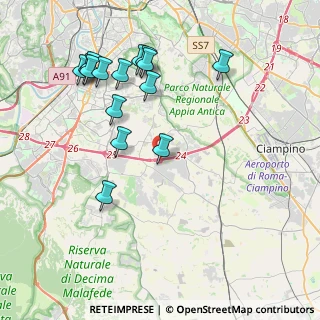 Mappa AdS Ardeatina, 00134 Roma RM, Italia (4.58467)