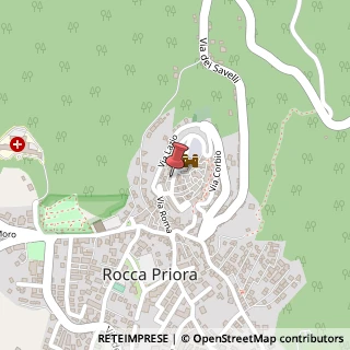 Mappa Via Umberto I, 20, 00040 Rocca Priora, Roma (Lazio)