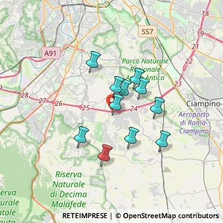 Mappa Circonvallazione Meridionale, 00143 Roma RM, Italia (2.88727)
