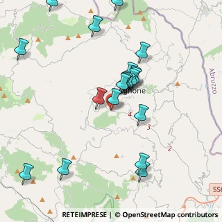 Mappa Fondo Valle Verrino, 86081 Agnone IS, Italia (4.282)