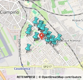 Mappa Via Madrid, 00043 Ciampino RM, Italia (0.254)