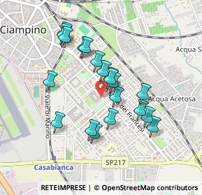 Mappa Via Madrid, 00043 Ciampino RM, Italia (0.411)