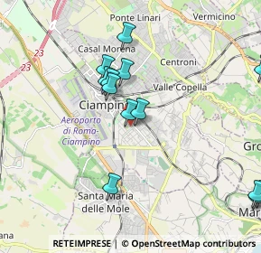 Mappa Via Madrid, 00043 Ciampino RM, Italia (2.31769)