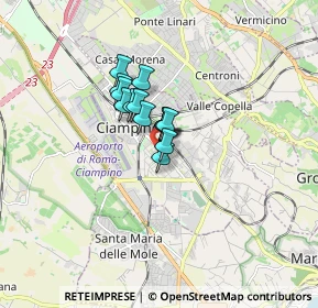 Mappa Via Madrid, 00043 Ciampino RM, Italia (0.92643)