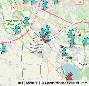Mappa Via Madrid, 00043 Ciampino RM, Italia (5.819)