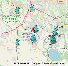 Mappa Via Madrid, 00043 Ciampino RM, Italia (3.97643)