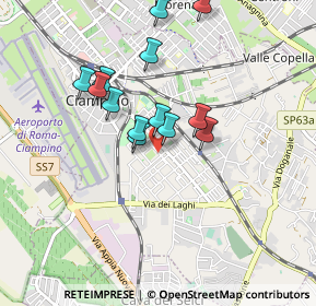 Mappa Via Madrid, 00043 Ciampino RM, Italia (0.81462)