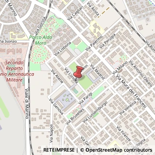 Mappa Via londra 42, 00043 Ciampino, Roma (Lazio)