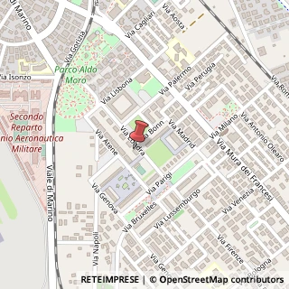 Mappa Via Londra, 62, 00043 Ciampino, Roma (Lazio)
