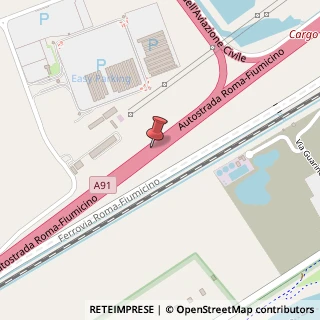 Mappa Via dell' Aeroporto di Fiumicino, 1/P, 00054 Fiumicino, Roma (Lazio)