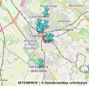 Mappa Via Atene, 00043 Ciampino RM, Italia (2.34)