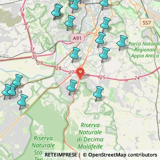 Mappa Via Edoardo Scarpetta, 00128 Roma RM, Italia (6.545)