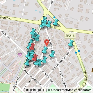Mappa Via 4 Novembre, 00046 Grottaferrata RM, Italia (0.10714)