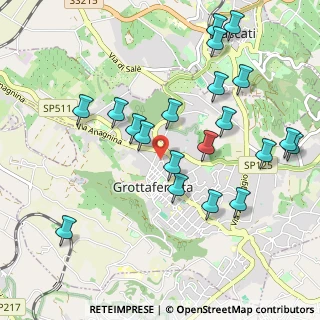 Mappa Via 4 Novembre, 00046 Grottaferrata RM, Italia (1.152)