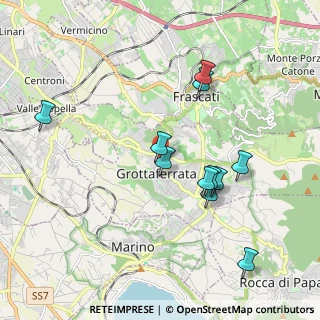 Mappa Via 4 Novembre, 00046 Grottaferrata RM, Italia (1.99091)